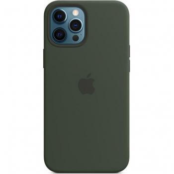 Funda de Silicona MagSafe para iPhone 12 Pro Max - Verde Chipre