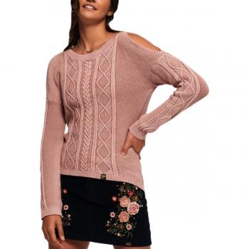 Superdry - Jerséi - para Mujer Rosa Sandy Pink 40