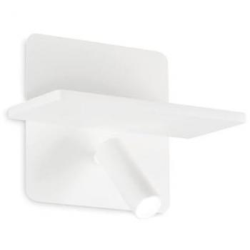 Lámpara de Pared LED Piano 2 Luces Blanca con Interruptor Integrado 3000K Luz Cálida
