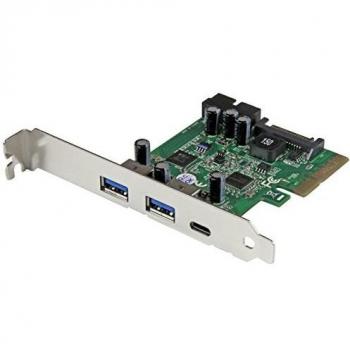 StarTech.com USB 3.1 PCIE Card - 5 Port - 1x USB-C - 2x USB-A - 1x 2 Port IDC - Internal USB Header Expansion - USB C PCIe Card