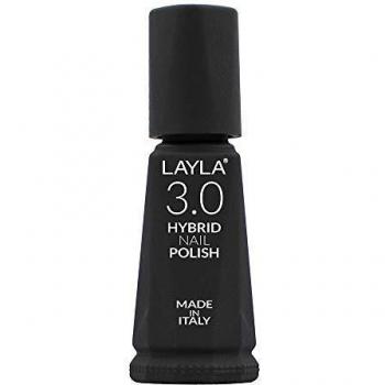 Esmalte de Uñas Híbrido Layla 3.0 N.1.8 Espejo Negro 10ml