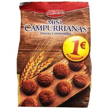 Cuètara - Mini Campurrianas - Galletas 300 gr - Pack de 3
