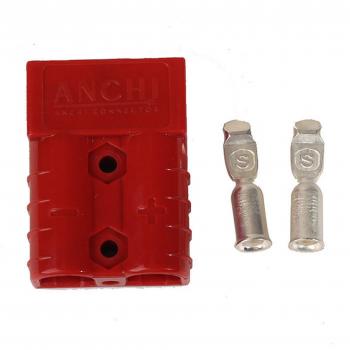 2pc Battery Quick Connector Kit 50A Plug Connect Disconnect Winch Trailer