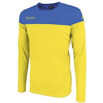 Kappa MARETO LS Camiseta de equipación, Niños, Amarillo/Azul, 14Y