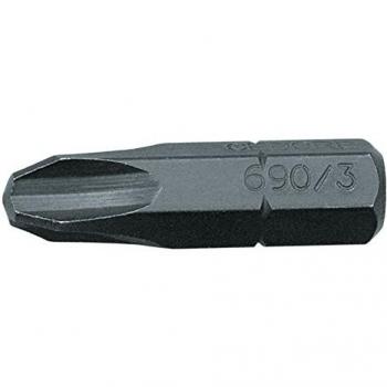 Kit de Puntas de Destornillador Philips PH 2, 1/4 - Acero Cromovanadio, Paquete de 10 Unidades