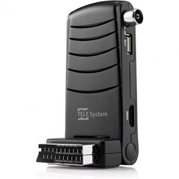 Decodificador Digital Terrestre DVB-T2 TS6005 Stealth Full HD Negro