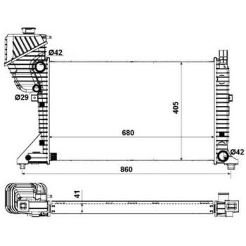 Nrf 55348A Refrigerantes del Motor