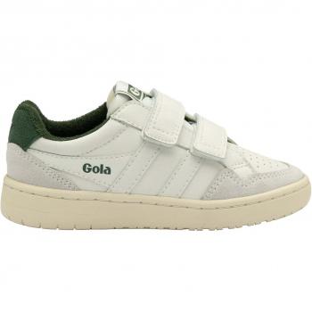 Gola Eagle Strap Kids' Sneakers - White