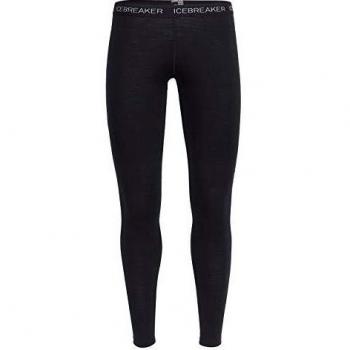 Icebreaker Wmns Oasis Leggings - Malla de atletismo para mujer, color negro, talla L