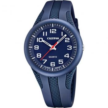 Reloj Calypso Street Style K5835/3 para Hombre con Correa de Caucho Azul