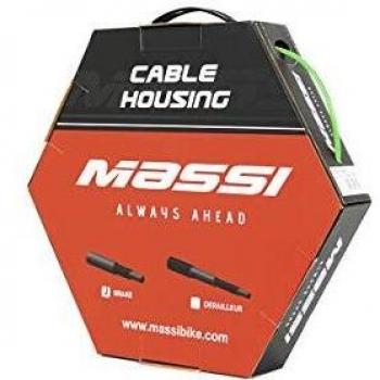 Massi Funda de Cable de Freno para Bicicleta, Adultos Unisex, Verde