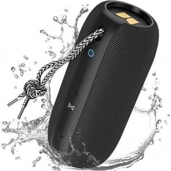 Altavoz Bluetooth Inalámbrico Monster Superstar S320 - 32 horas de autonomía, resistente al agua, 40 Watts, con función de emparejamiento estéreo y control por voz - Negro