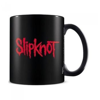 Taza Slipknot Knot Negro/Rojo One Size con logotipo del nudo