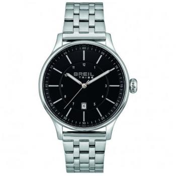 BREIL TRIBE Mod. EW0494 - Reloj para Hombres Resistente Al Agua, diseño moderno, correa de acero inoxidable, esfera analógica, resistencia al agua hasta 100 metros, movimiento de cuarzo