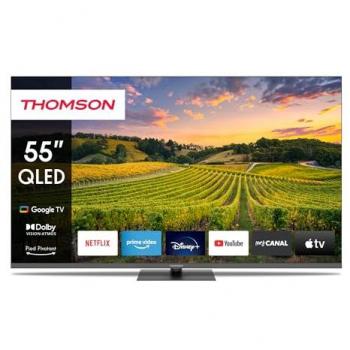 Televisor Thomson 55QG5C14 QLED 4K Ultra HD Smart TV 139,7 cm (55) Wi-Fi Gris