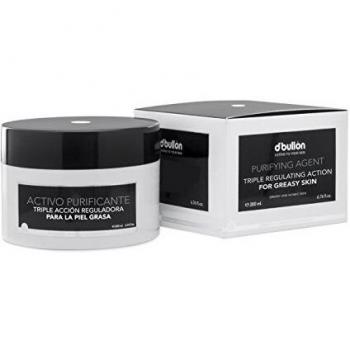 B D. BULLON Crema facial con Activo Purificante Triple Acción, Reguladora para la Piel Grasa, 200 mililitros