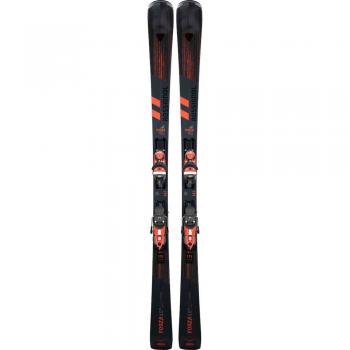 Esquís alpinos Rossignol Forza 60° V-Ti + fijaciones NX 12 Konect GW B80 negro rojo - 156 cm