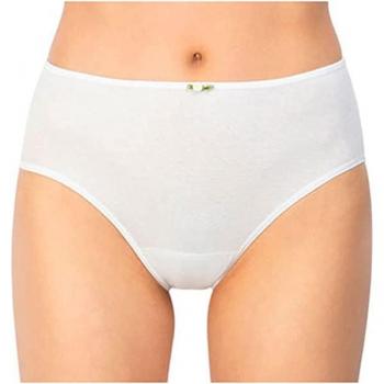 Braga de algodón 3267 Pack 6 de Avet - Braga blanca, talla M, pack de 6 unidades