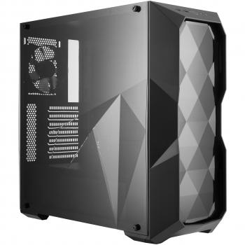 Cooler Master MasterBox TD500L- Caja Ordenador PC con Diseño Líneas Poligonales, Paneles Transparentes en Acrílico, Configuraciones Flujo de Aire Flexibles