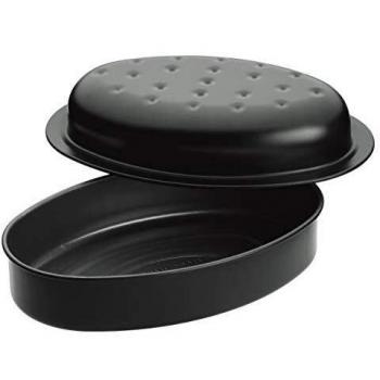 Bandeja de Asar Antiadherente con Tapa, 27 x 18 cm, MasterClass