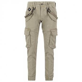 Alpha Industries Vintage Sand Utility Cargo Pants for Men Size 30