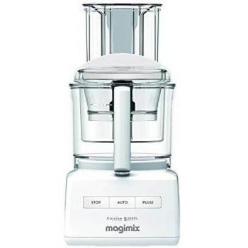 Robot de Cocina Multifuncional Magimix Compact 5200 XL 1100W 3.6L Blanco/Silver
