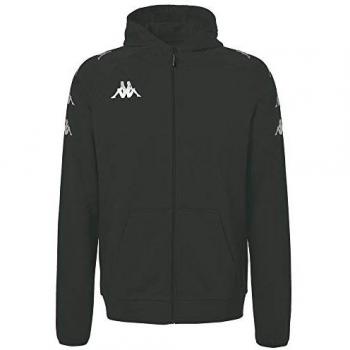 Kappa Sudadera con Capucha Divieto para Hombre, Referencia 31153PW035, Chaqueta Divieto, Chaqueta para Niños Kappa Divieto, Kappa DIVIETO Chaqueta Negra Unisex para Niños de