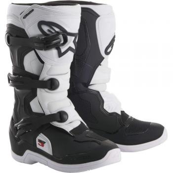 Alpinestars Tech 3S Kids Black-White Motocross Boots