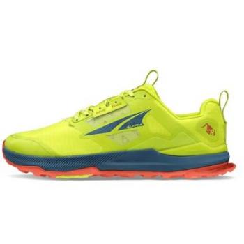 Altra Zapatillas de Trail Running Lone Peak 8, Hombre, Color Amarillo Neón y Verde (Lime), Talla 42 EU