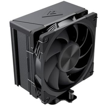 Ventilador para CPU Modecom Volcano 0C T100 - Silencioso, 120mm, PWM, 4 tubos de calor, alta potencia de refrigeración, compatible con Intel y AMD