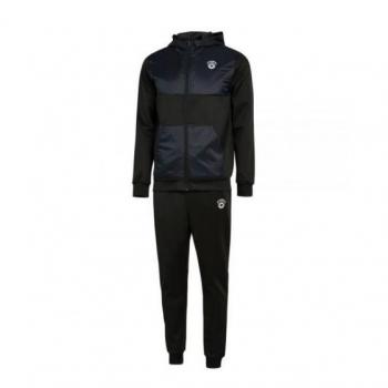 Chándal JHayber Urban Negro - Conjunto deportivo de dos piezas, fabricado en poliéster, incluye sudadera con capucha y pantalones, diseño moderno y urbano, color negro, ideal para entrenamiento y uso casual