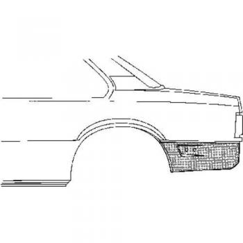 Panel lateral derecho de reparación VAN WEZEL 3760138