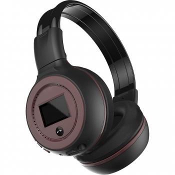 Auriculares Deportivos Inalámbricos Plegables Universales con Radio FM, Pantalla LED y Micrófono
