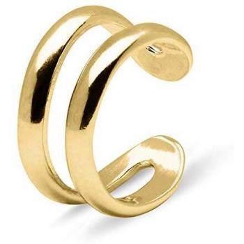 Pendientes Ronbet con baño de oro amarillo de 18 quilates - Luxenter