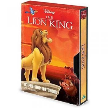 Cuaderno de notas A5 Premium estilo VHS El Rey León