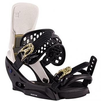 Burton Fijaciones de Snowboard para Mujer Lexa X EST 2023 Black/Stout White/Logo