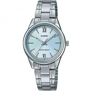 Casio Unisex Silver Grey Dial Watch LTP-V005D-2B3