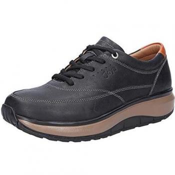Zapatos Mujer Joya Venice de Piel de Grano Completo | Extra Anchos | Color Negro | Diseño Casual