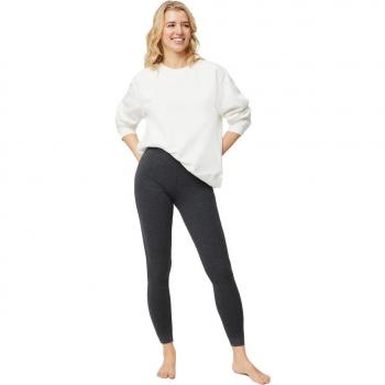 Leggings básicos marengo de mujer pitillo de algodón en tejido Cotton Nature