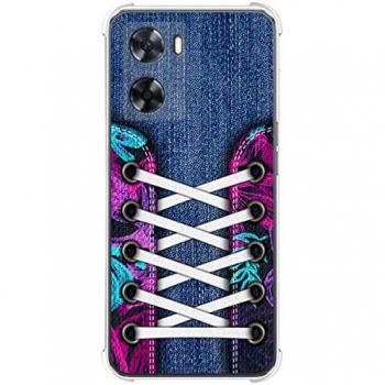 Funda Antigolpes de Silicona para Oneplus Nord N20 SE con Diseño Zapatillas 06