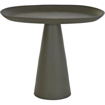 Mesa auxiliar DKD Home Decor 53 x 33 x 44 cm Aluminio Verde