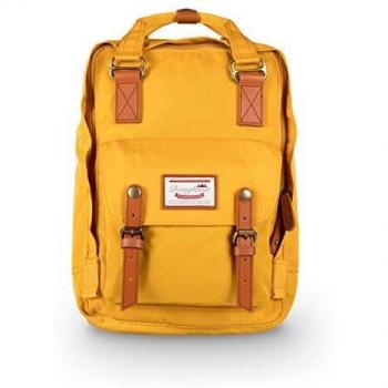 Doughnut Official Mochila Macaroon para hombre, Hombre, Mochila, D010-0031-F, Mostaza, M