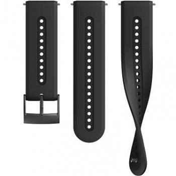 Correa de Silicona Suunto Athletic 7 de 24 mm en Color Charcoal Black Talla S+M