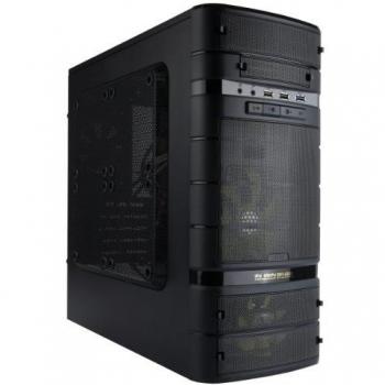 In Win BR665 Midi-Tower - Carcasa para PC, color negro