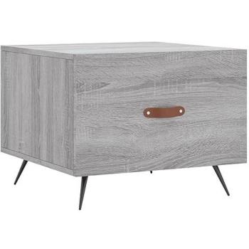 Mesa de centro madera de ingeniería gris Sonoma 50x50x40 cm