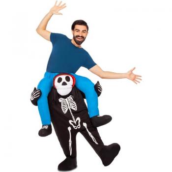 Disfraz a hombros de Esqueleto para adultos My Other Me Ride-On
