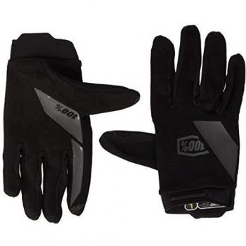 100 Percent RIDECAMP Glove Black-MD Guantes para ocasión Especial, Negro, Mediano para Hombre