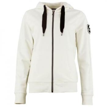 Peak Mountain Women's Full-Zip Cotton Sweatshirt - French Terry