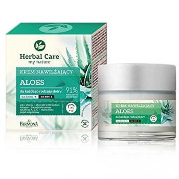 Crema Hidratante y Alisadora de Aloe Vera Herbal Care 50ml