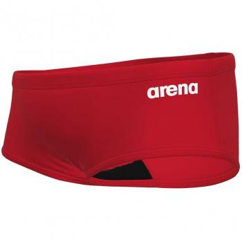 Bóxer de natación Arena Team Swim Low Waist Short Solid Hombre Rojo